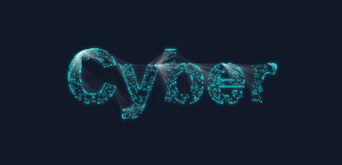Cyan Particle Effect