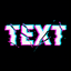 Glitch Text Logo